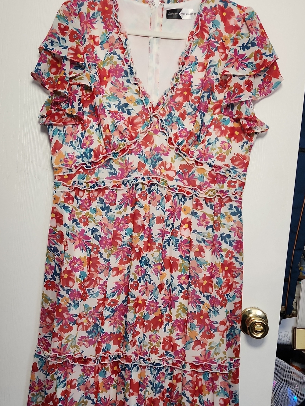 Fluttery Maxi Dress -Worn Once-